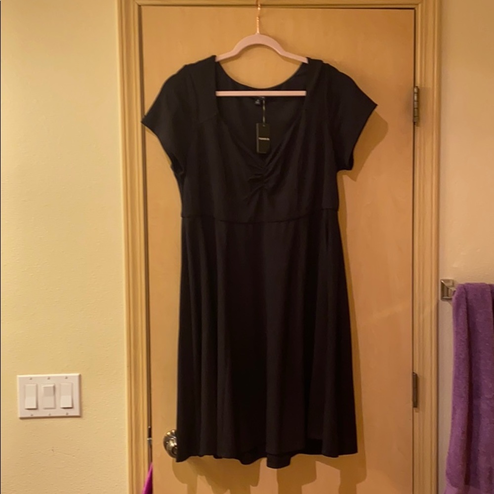 Torrid Black Skater Dress
